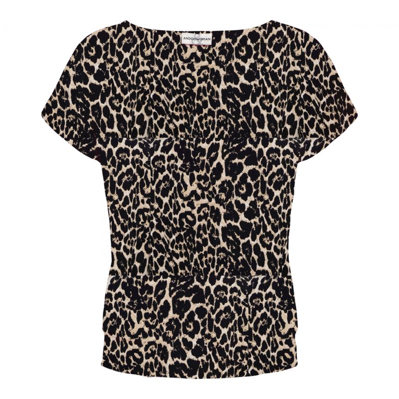&Co Woman – Top PINA LEOPARD TRAVEL